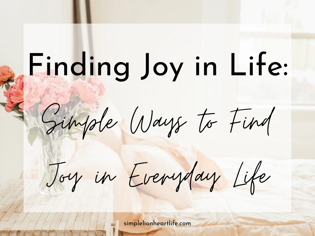 Finding Joy in Everyday Moments